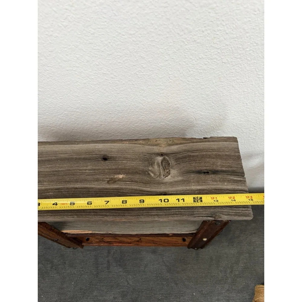 Vintage Rustic Country Farmhouse Singer Drawer Repurposed Wood Shelf Wall Mount
